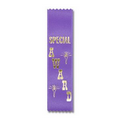 Special Award 2"x8" Stock Lapel Award Ribbon (Pinked)